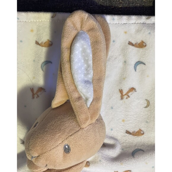 Guess How Much I Love You Lovey Nut Brown Hare Baby Lovey Bunny Knotted Soother - Picture 6 of 6